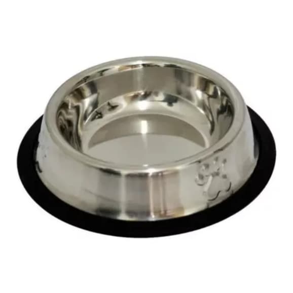 Comedouro Bebedouro em Inox Cães e Gatos  300 ml