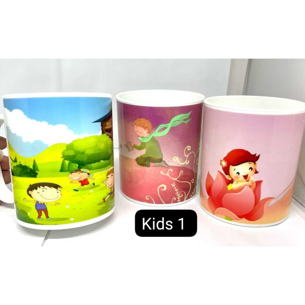 [KIT] 3 (TRES) CANECAS DECORADAS KIDS 450ml - (PROMOÇÃO)