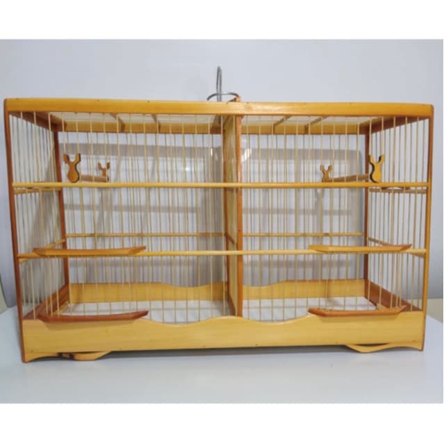 VOADOR COM DIVISÓRIA 50 CM// CASADINHA PAPA CAPIM//CASADEIRA COLEIRO/ GAIOLA PARA PÁSSAROS