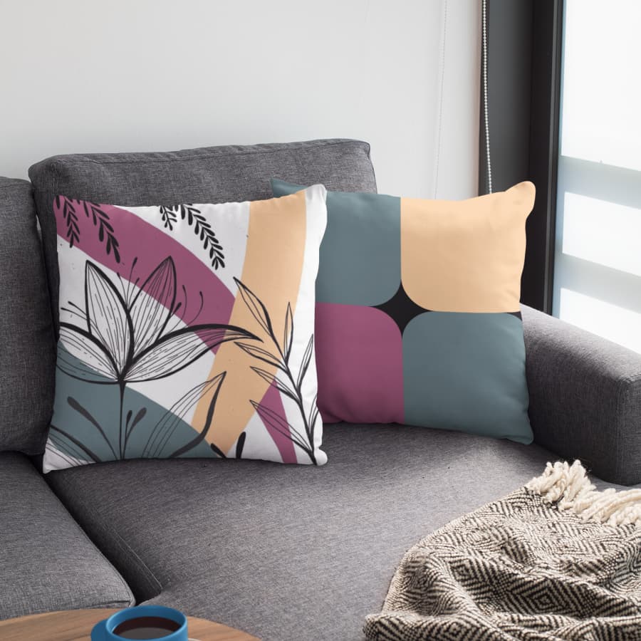 Capas Para Almofadas Decorativas 45x45 - Decoração Para Quarto e Sala
