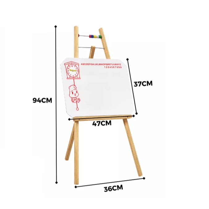 Lousinha Quadro Branco Infantil com Cavalete com caneta envio rapido