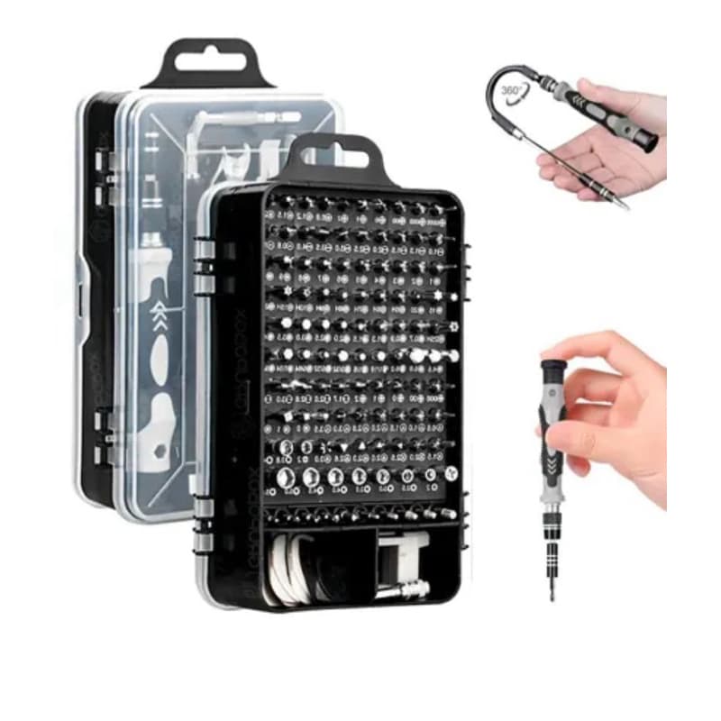 Kit Reparo De Celular/Notebook 115 Em 1 Chave Precisão De Manutenção
