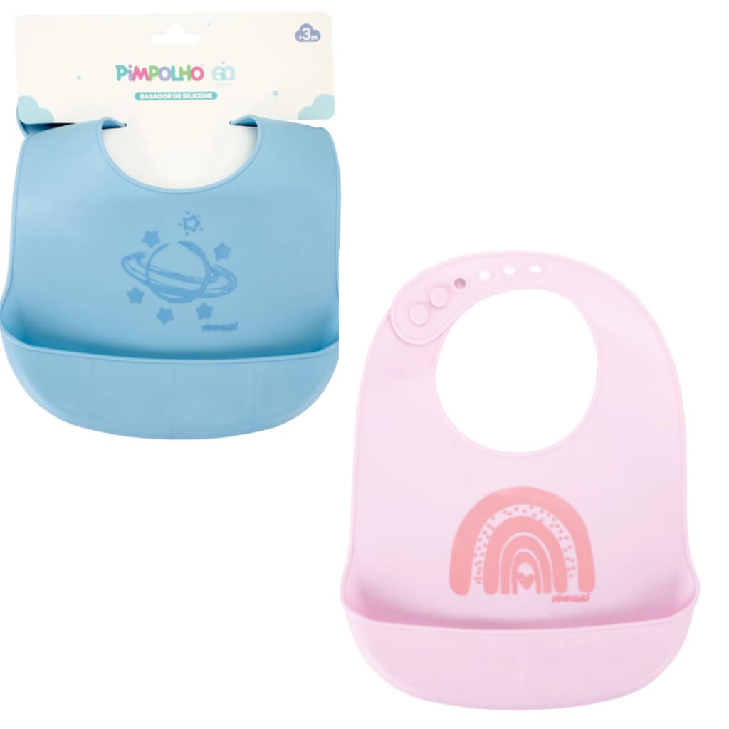 Babador de Silicone Ajustável - Pimpolho +3m