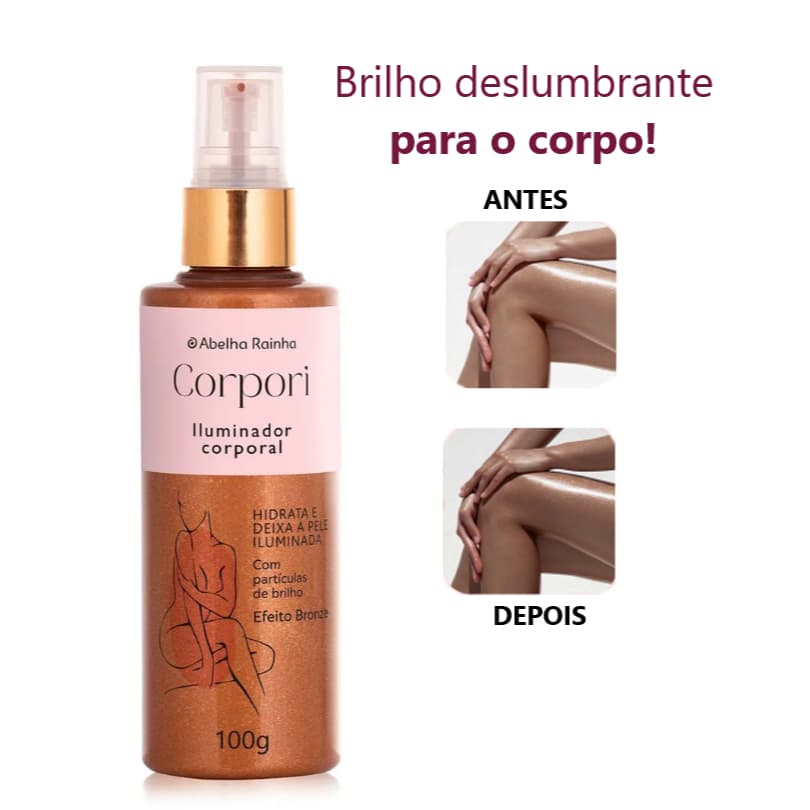 Hidratante Iluminador Desodorante Corporal -  Abelha Rainha 100g