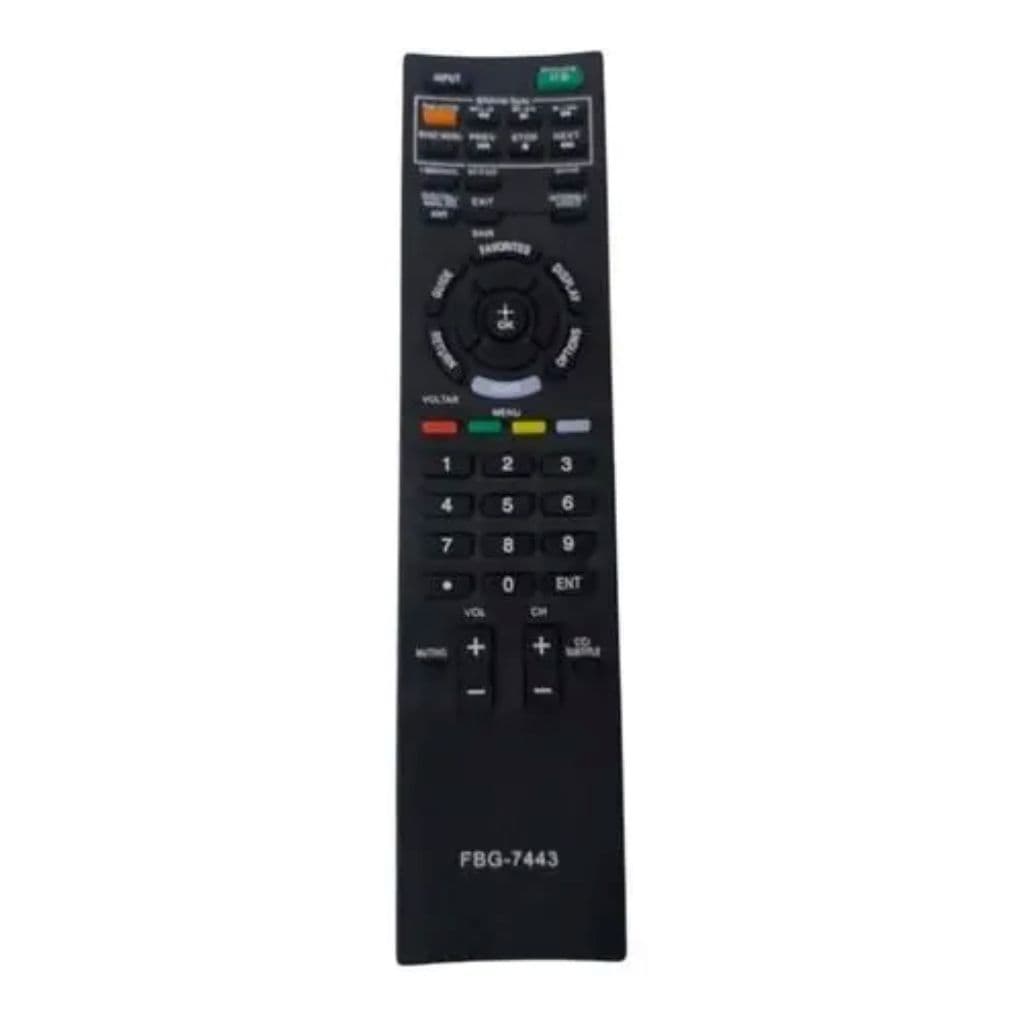 Controle Remoto Compativel Tv Sony KDL-55EX725 / 46EX725 / 46EX525 FBG-7443