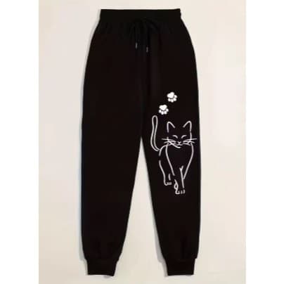 Calça Moletom Gato Patinhas Novo!