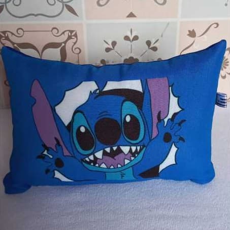 kit 20 Almofadas Personalizada Stitch  Bravo 30x20cm