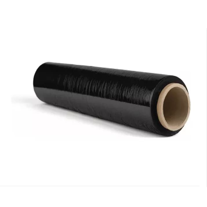 Bobina Stretch Preto 500 X 0,25 - 200 Metros Barato