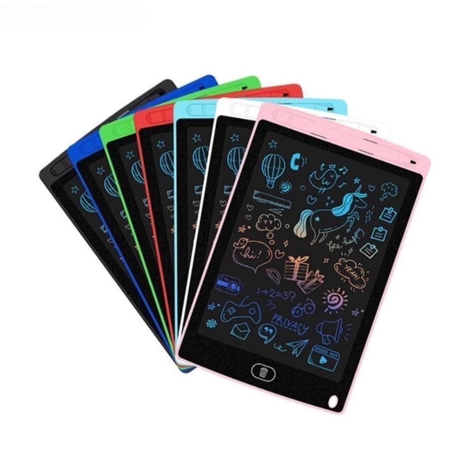 Lousa Mágica Tela Lcd Tablet Infantil De Escrever E Desenhar 12 polegadas