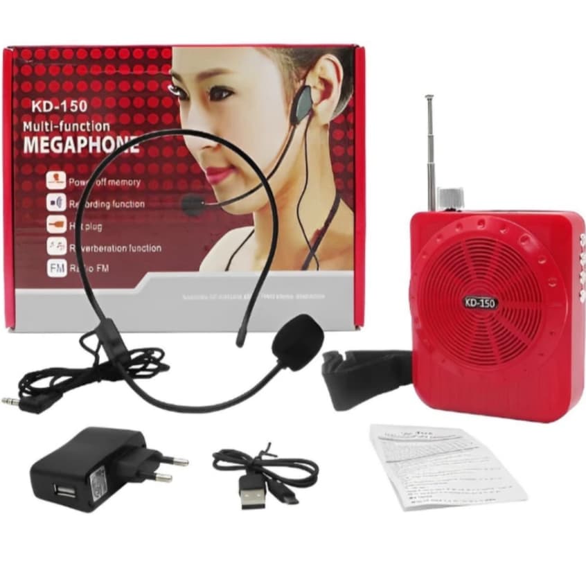 Kit Professor Palesta Amplificador Voz Microfone Fm Usb