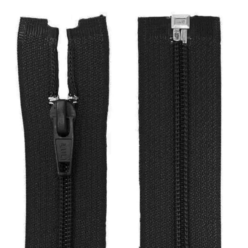 Ziper de Nylon Destacável 80cm tradicional para agasalho  - PACOTE COM 1 unidades