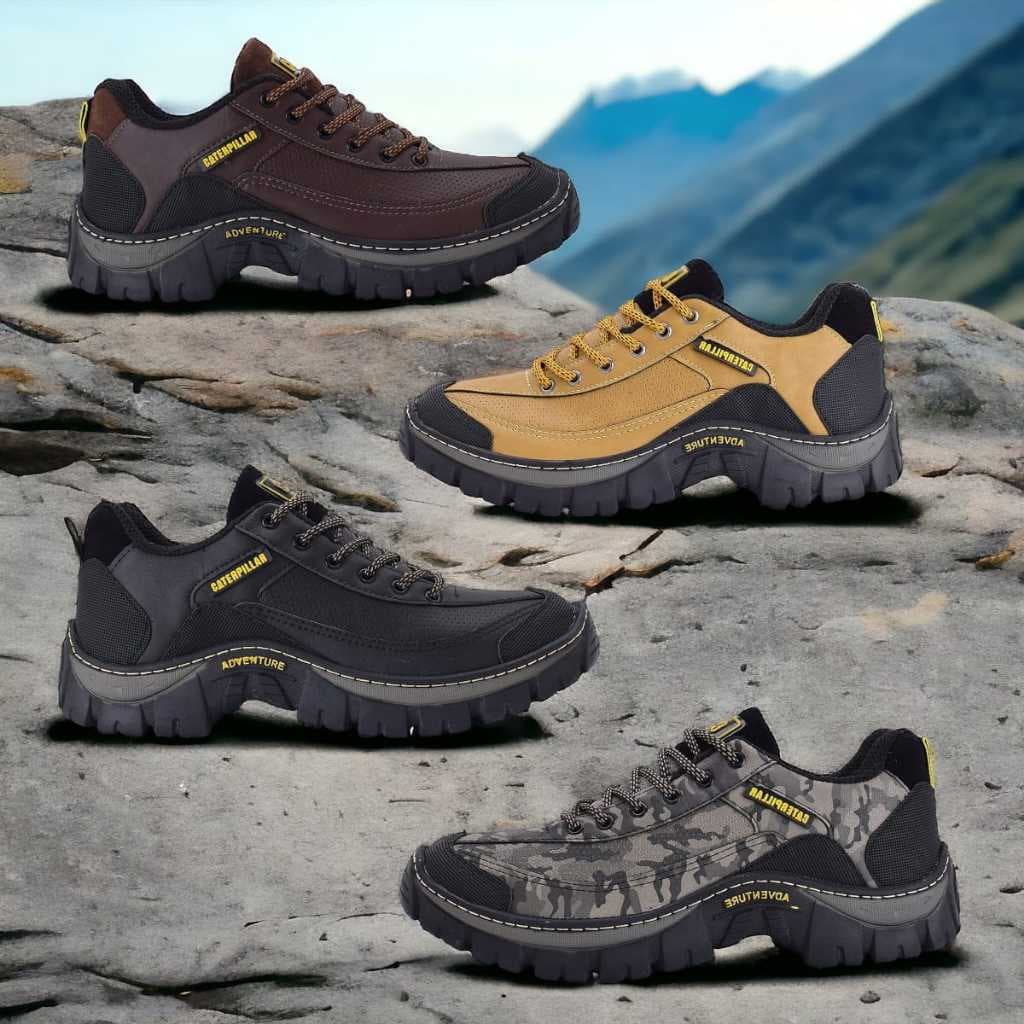 Tênis Bota Masculino Adventure Solado Tratorado Antiderrapante Trilha Trabalho Tamanho Especial 38 39 40 41 42 43 44 45