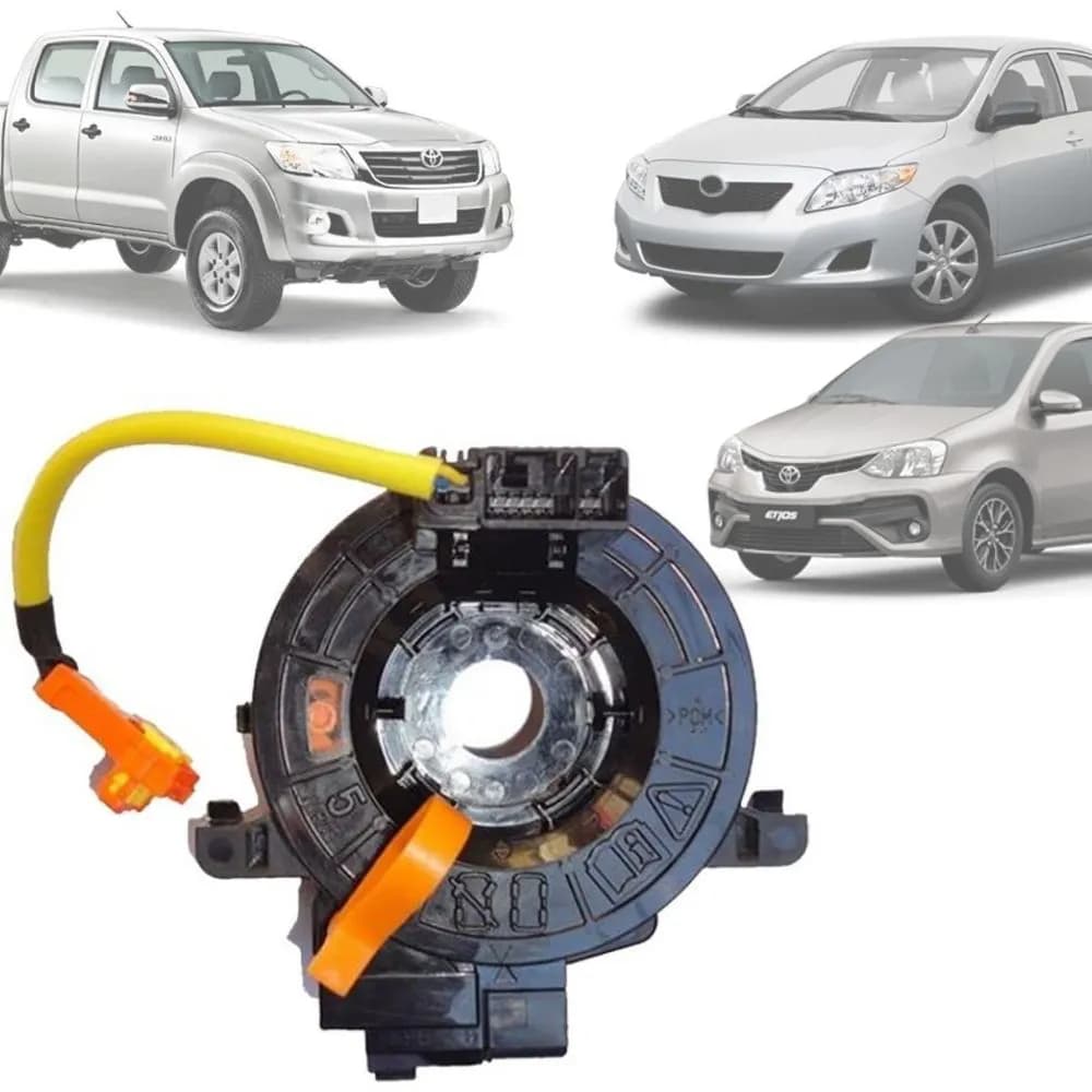 Cinta Airbag Buzina Volante Corolla Etios Hilux Sw4