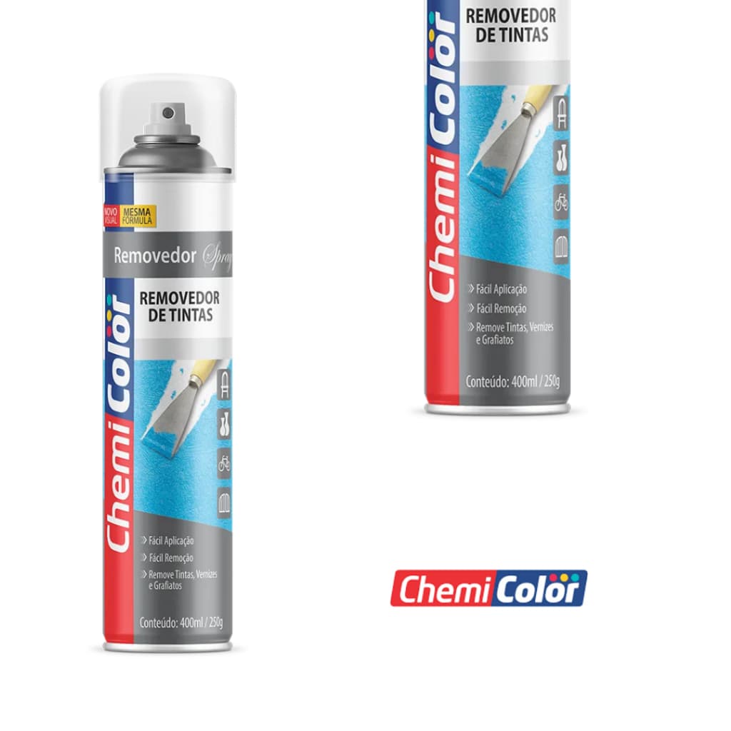 Remove Tintas Removedor de Tintas Spray 400ml  Chemicolor