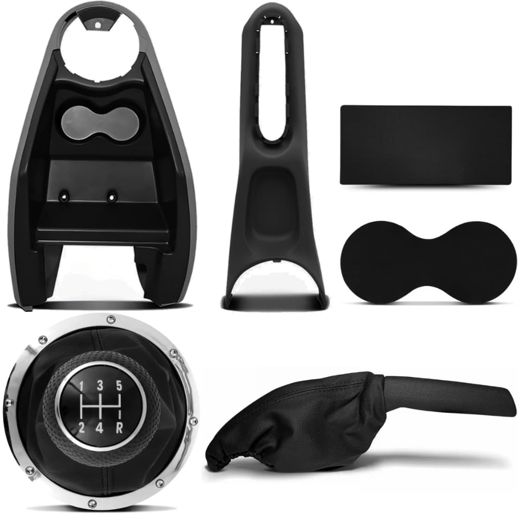 Console Central Prolongador Porta Copo Coifa Câmbio Freio De Mão Gol Saveiro Parati G3