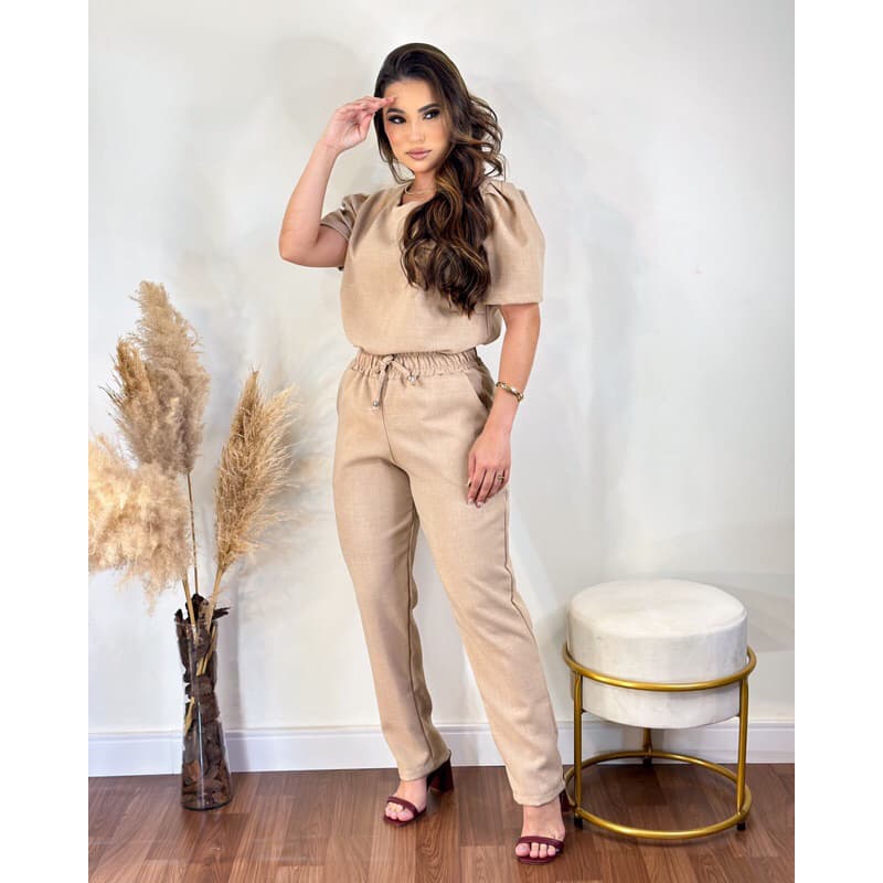 Conjunto Feminino Elegante Confortável  Scrub hospitalar Uniforme Escritório Odontológico Estética Casual Sofisticado