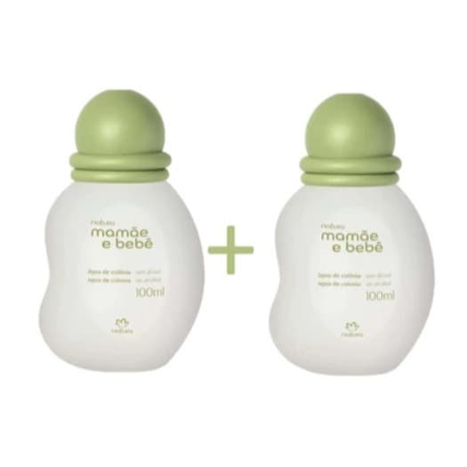 Combo Colônia Mamãe e Bebê Água de Colônia 100ml Natura 2 UNIDADES