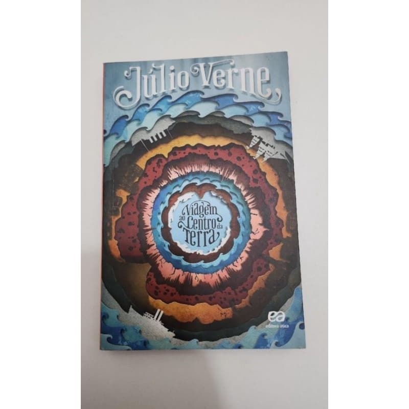 livro júlio verne viagem ao centro da terra