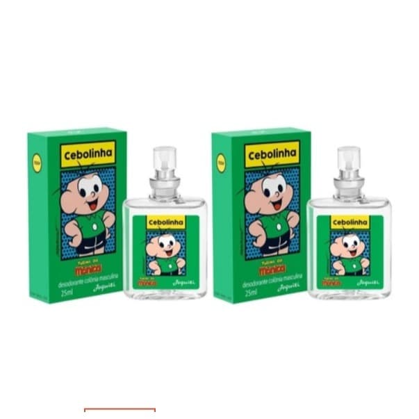 Kit 2 Colônias Cebolinha, 25ml - Jequiti