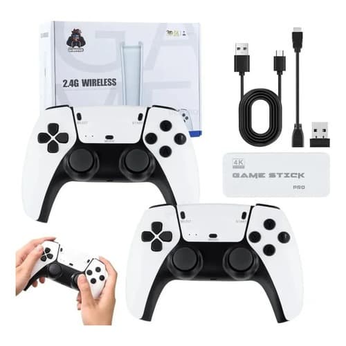vídeo game Console Game Stick M15 Pro 4K 3D 64GB