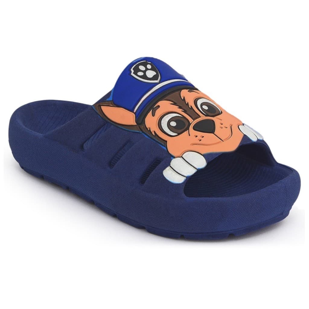 Sandália Babuche Chinelo Infantil Menino Anatomico Macio Ortopédico Patrulha Canina