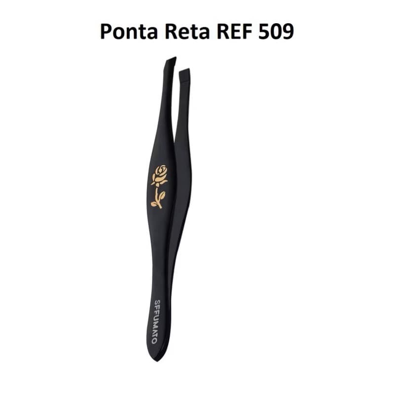 Pinça Profissional Design De Sobrancelhas Sffumato Reta 509