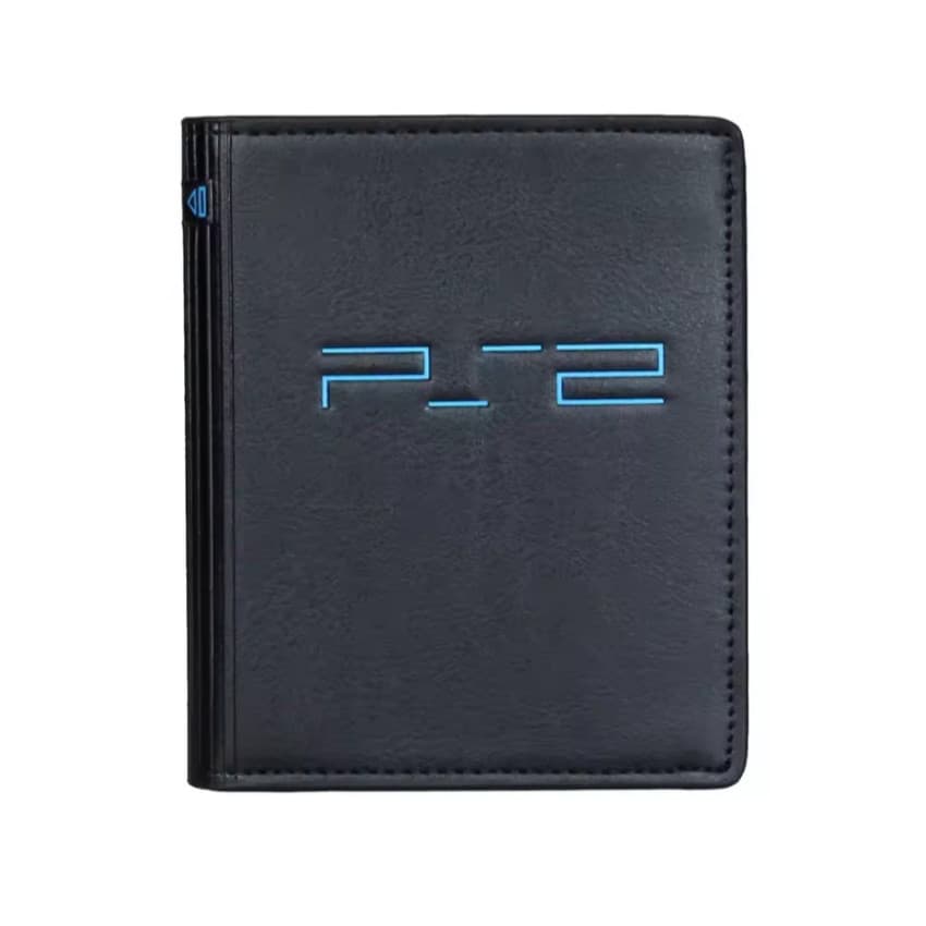 Carteira Gamer Geek Ps2 Logo Pronta Entrega