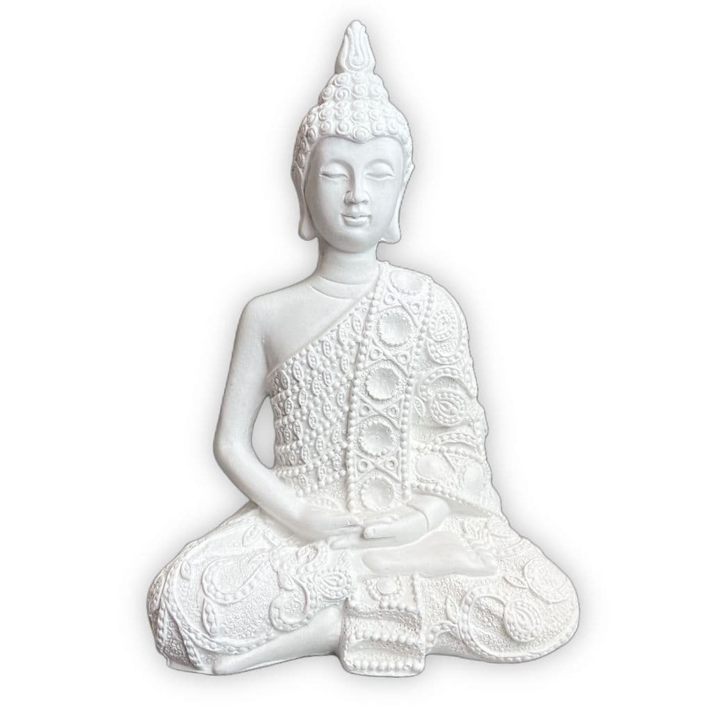 Escultura Hindu em Gesso Cru