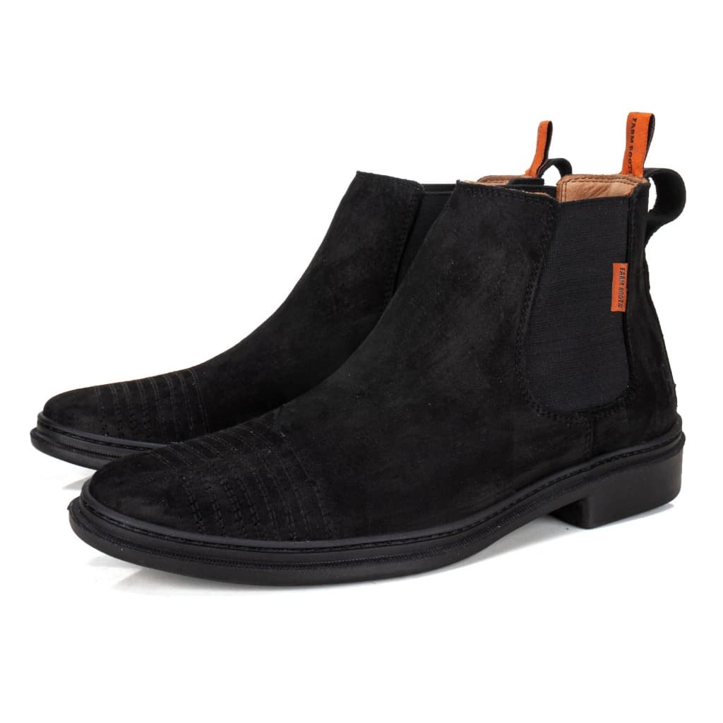 Bota Masculina Em Couro Com Elástico 2500 Envio Imediato