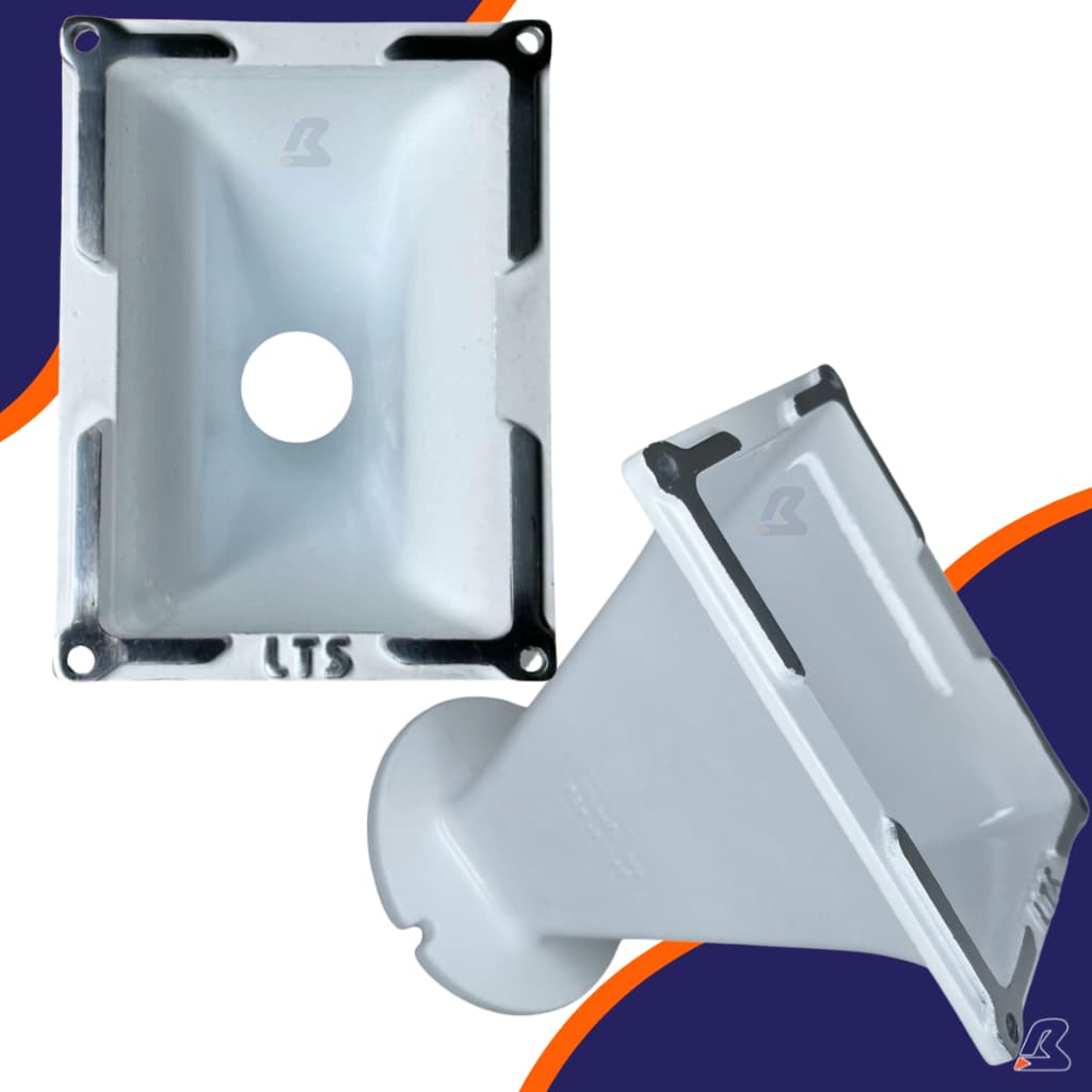 KIT C/2UN Expansor Corneta Cone Lente Lts 1209 PARA TI Branca Tecsystens ORIGINAL LANÇAMENTO