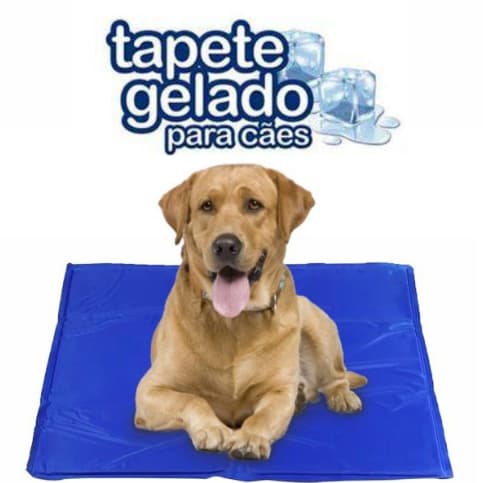 Tapete Gelado, Refrescante Pet Cachorro Cães Gatos - Gelado