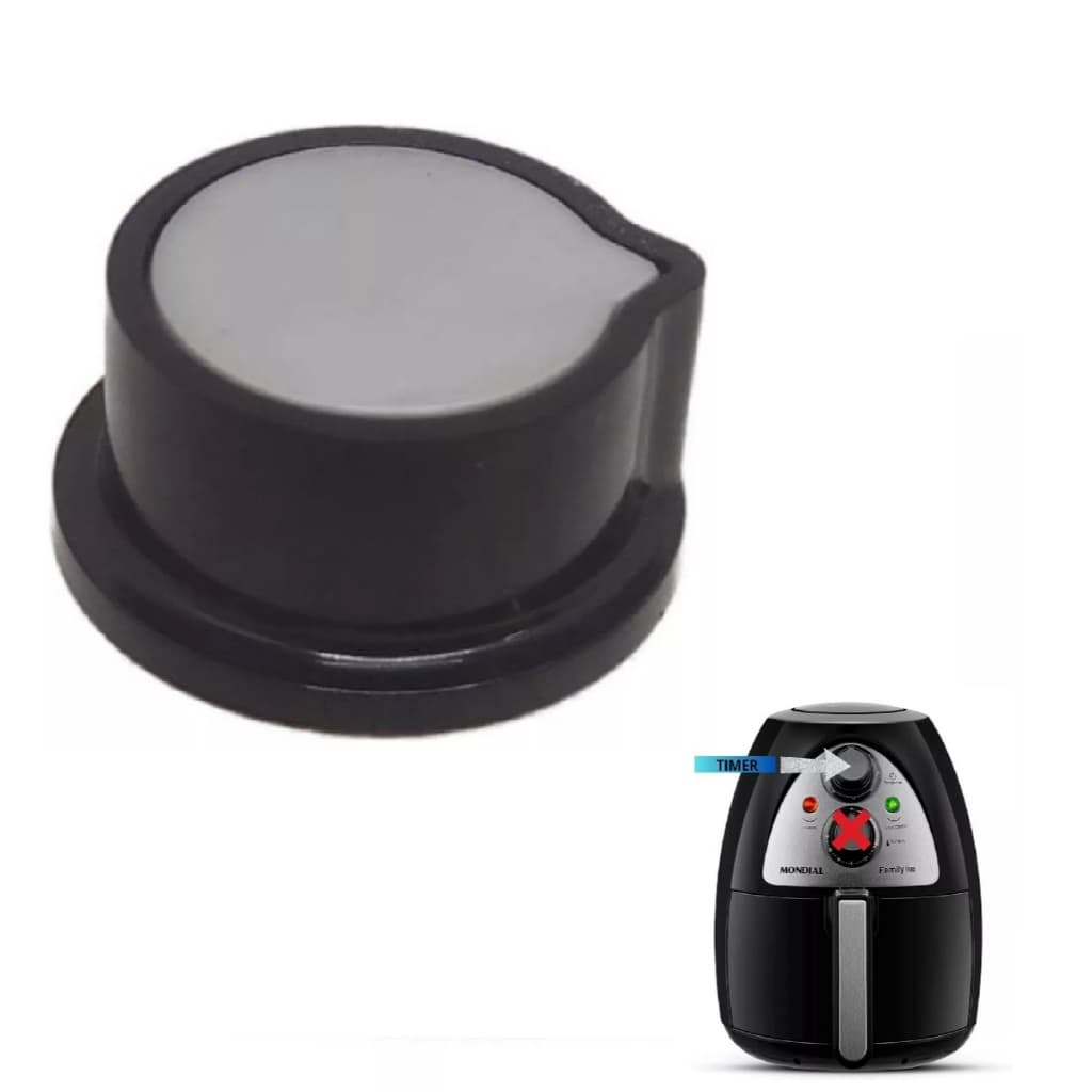 Botão Timer Fritadeira Mondial Air-fryer Af-01 ORIGINAL