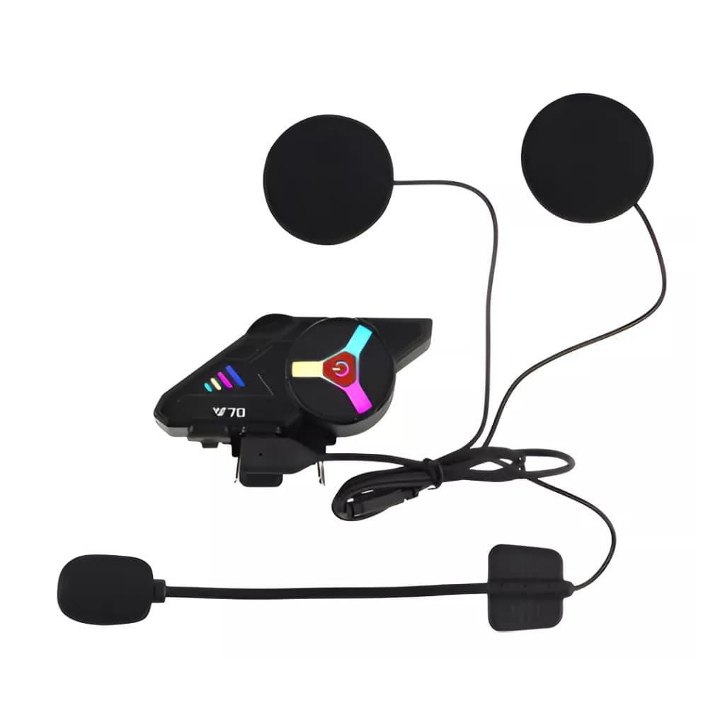 Fone Intercomunicador Para Capacete de Moto Com Redução de Ruido IPX6 Lilimax