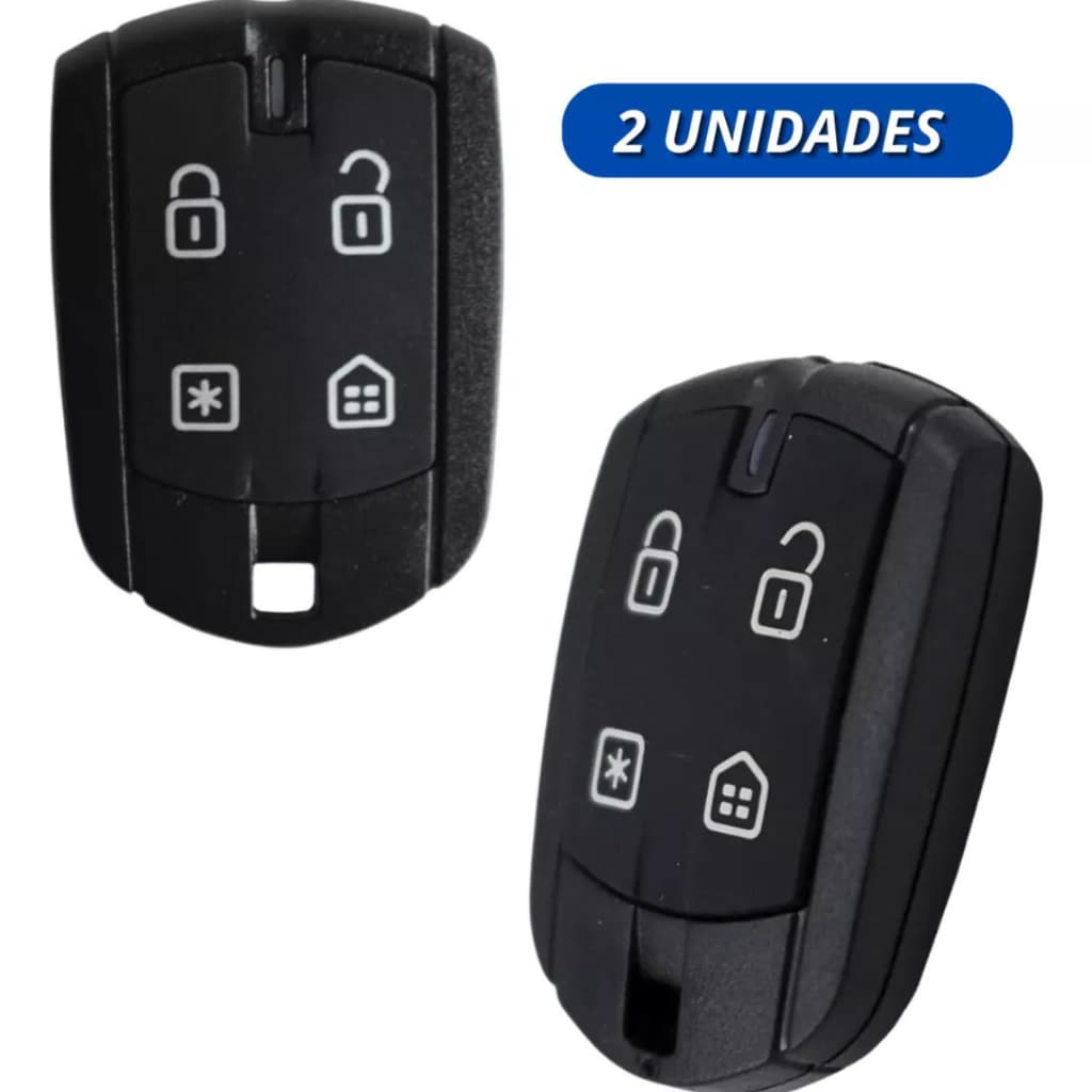 2 Capa Carcaça Para Controle Alarme Positron Pxn52