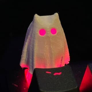 Keycap Tecla para Teclado Mecânico Impressão 3D Gamer Pato Patinho Fantasma Gatinho Mini game