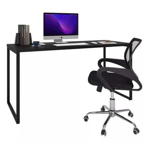 Mesa e Cadeira Escritório - Kit Perfeito para um Ambiente Moderno e Funcional