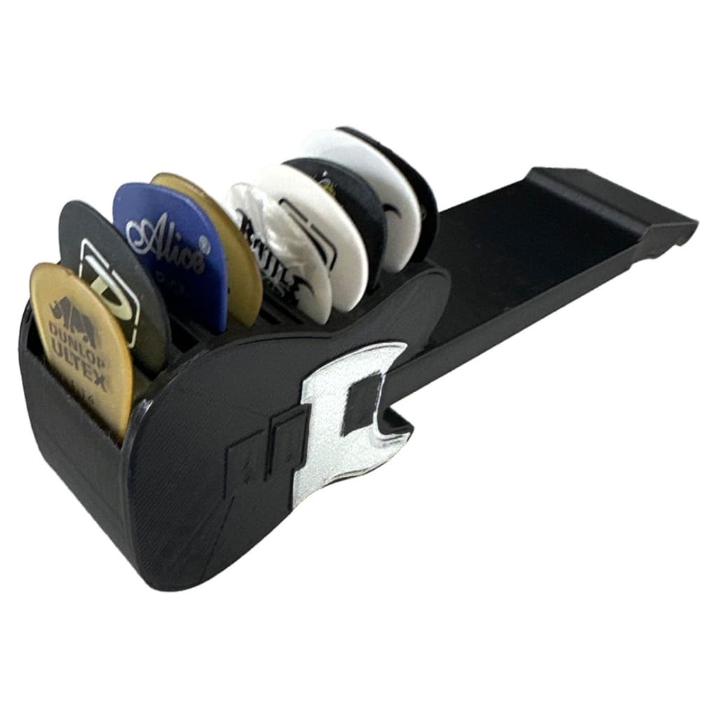 Porta Palheta Estilo Telecaster para 12 Palhetas