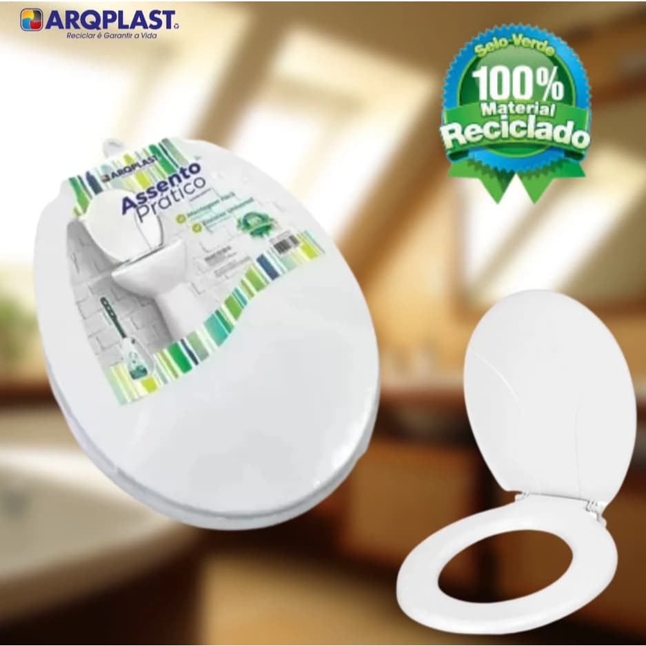 Assento Sanitário Plástico - Arqplast