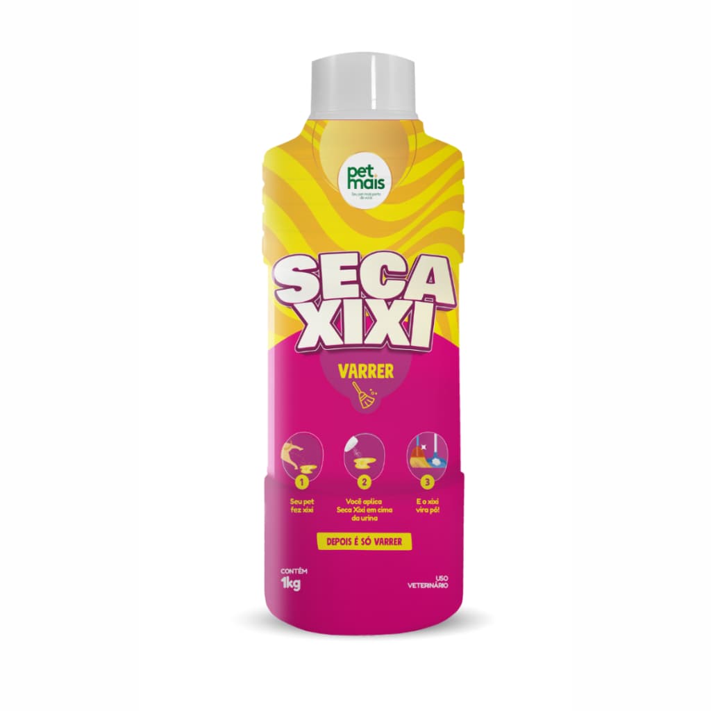Seca Xixi 1Kg Varrer Pet Mais Profissional