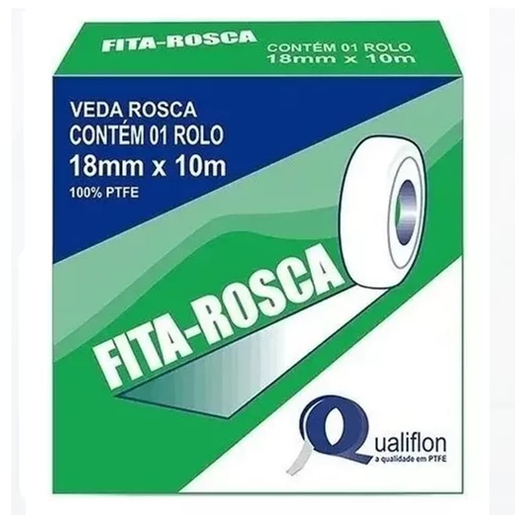 Fita Veda Rosca Para Vedação Profissional QualiFlon
