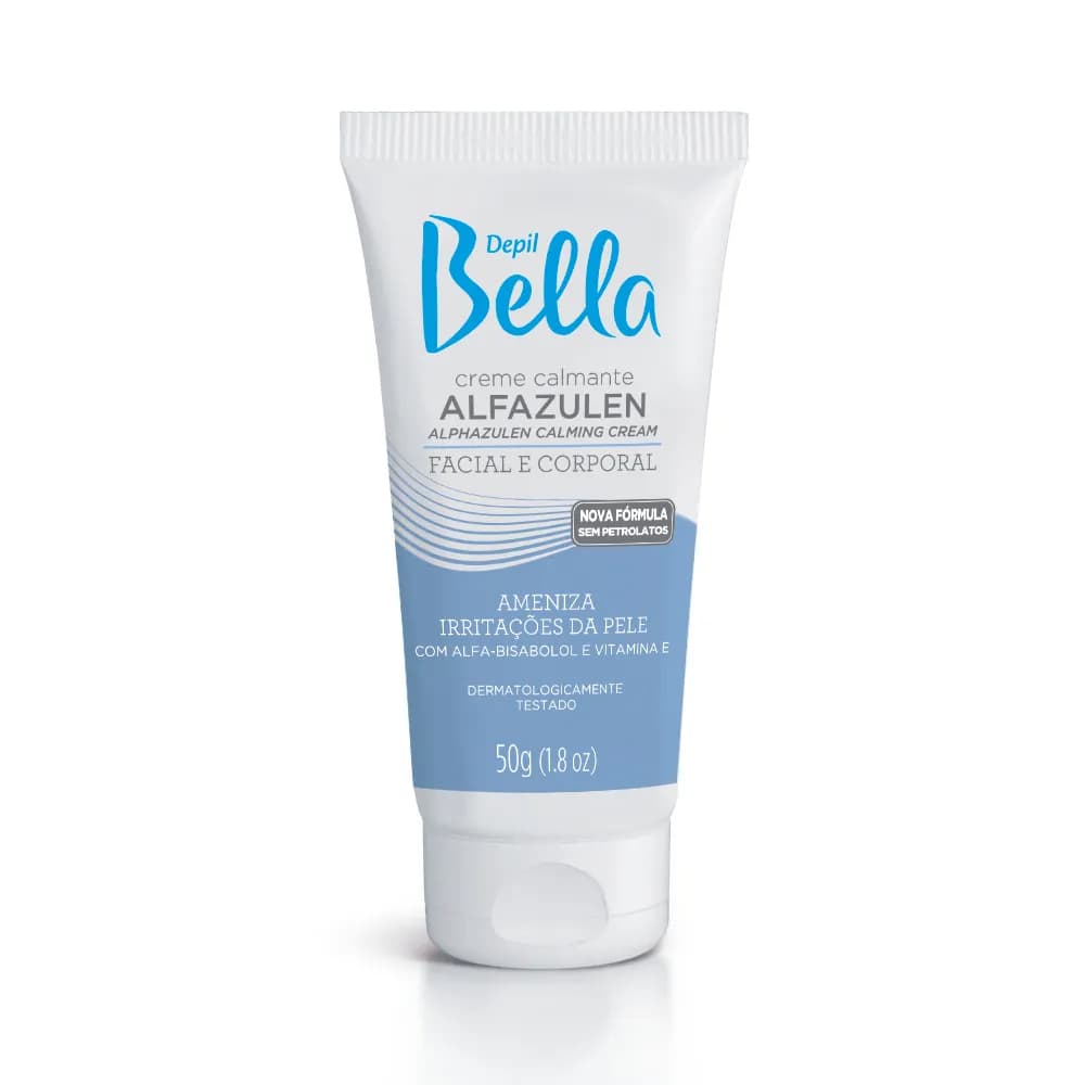 Creme Calmante Alfazulen 50g Depil Bella