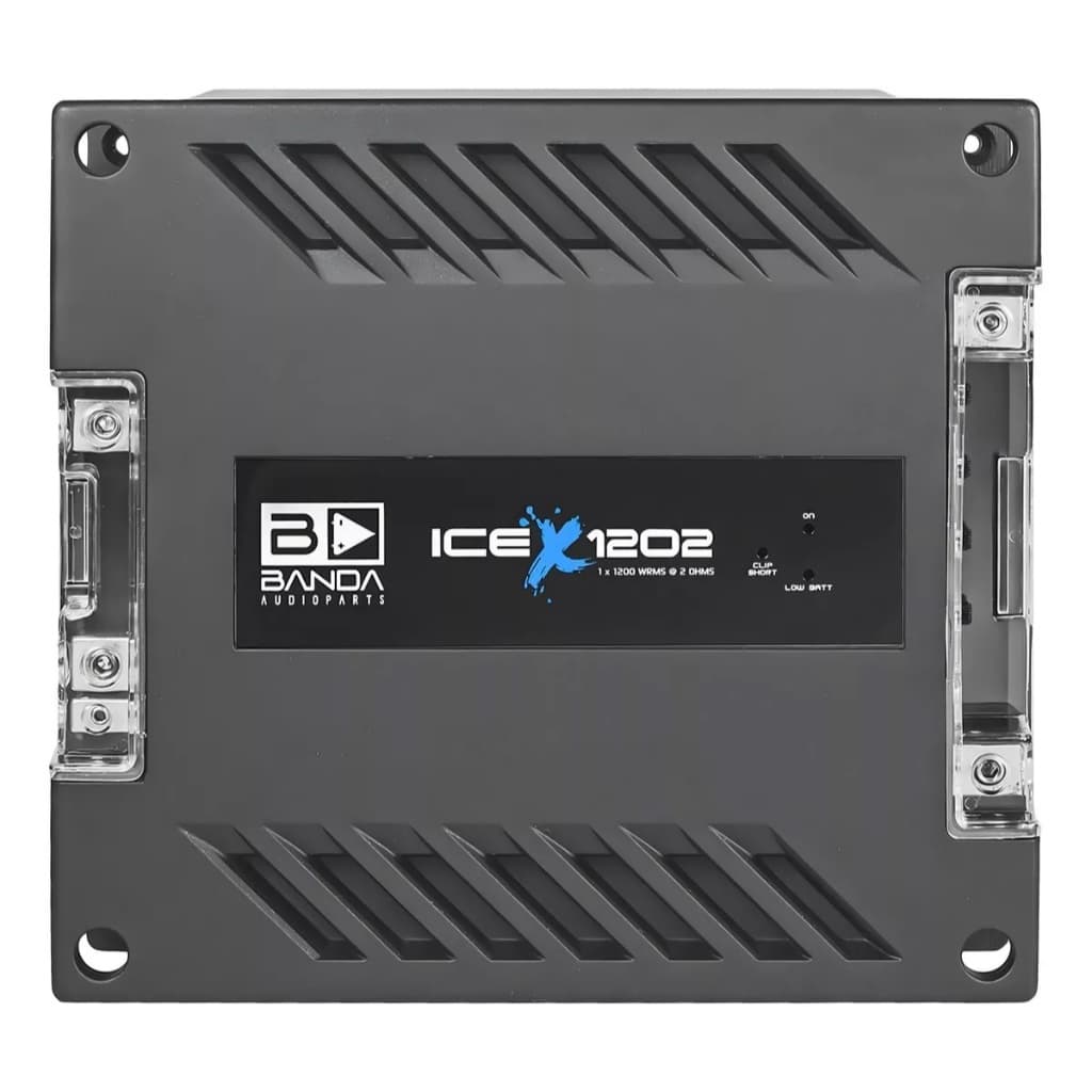 Módulo Amplificador Banda Ice x 1202 1200w Rms 2ohms Potencia Som 1200
