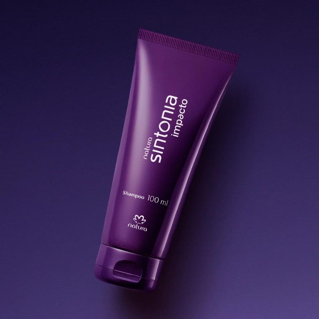Shampoo Sintonia Impacto 100ml – Limpeza, Força e Perfume Marcante!