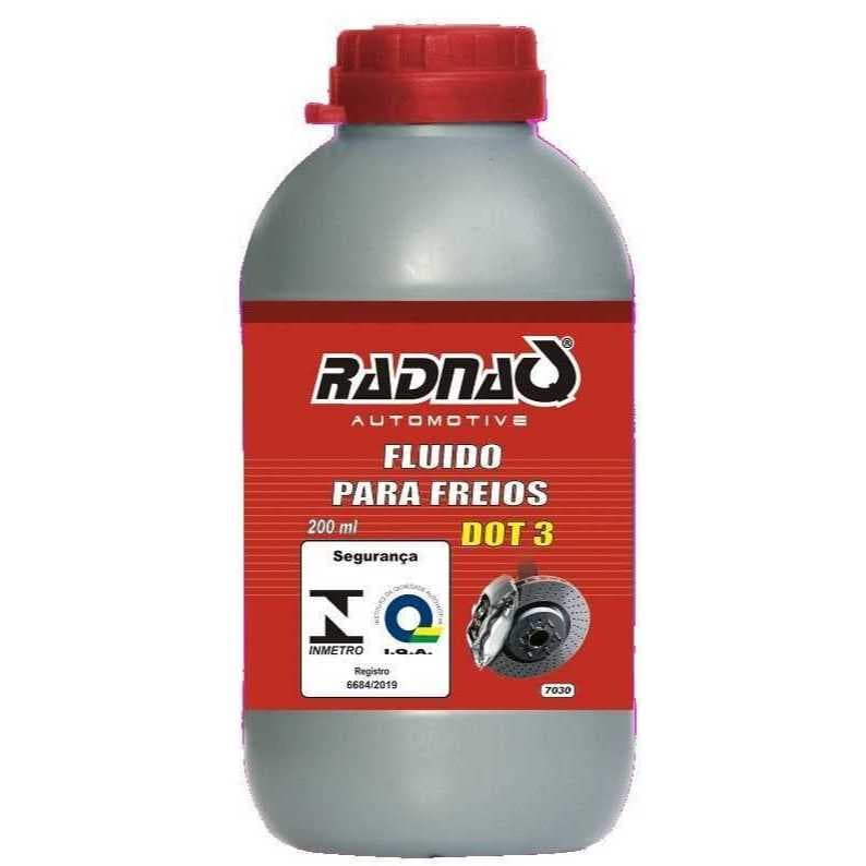 FLUIDO FREIO DOT 3 200ML - RADNAQ