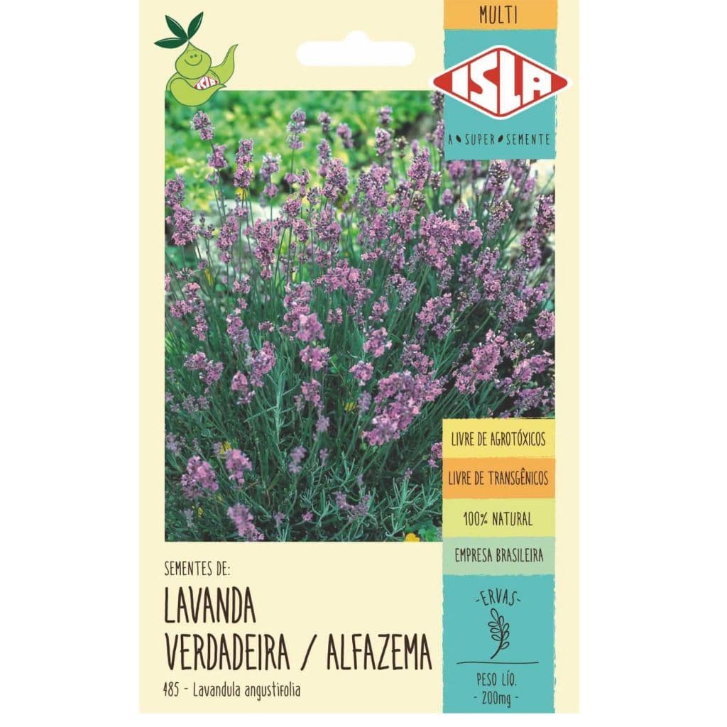 SEMENTE DE LAVANDA VERDADEIRA ALFAZEMA 200mg (12668)