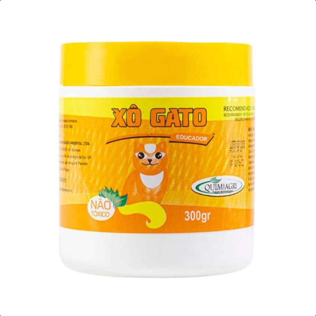 Repelente Xô Gato Educador Granulado 300Gr Inofensivo Pets Atóxico Natural
