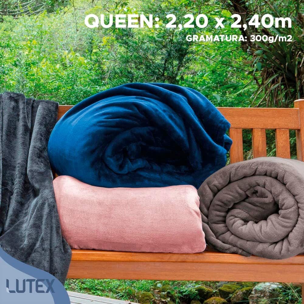 COBERTOR CORTTEX QUENN LUMINI 300G TOQUE DE SEDA