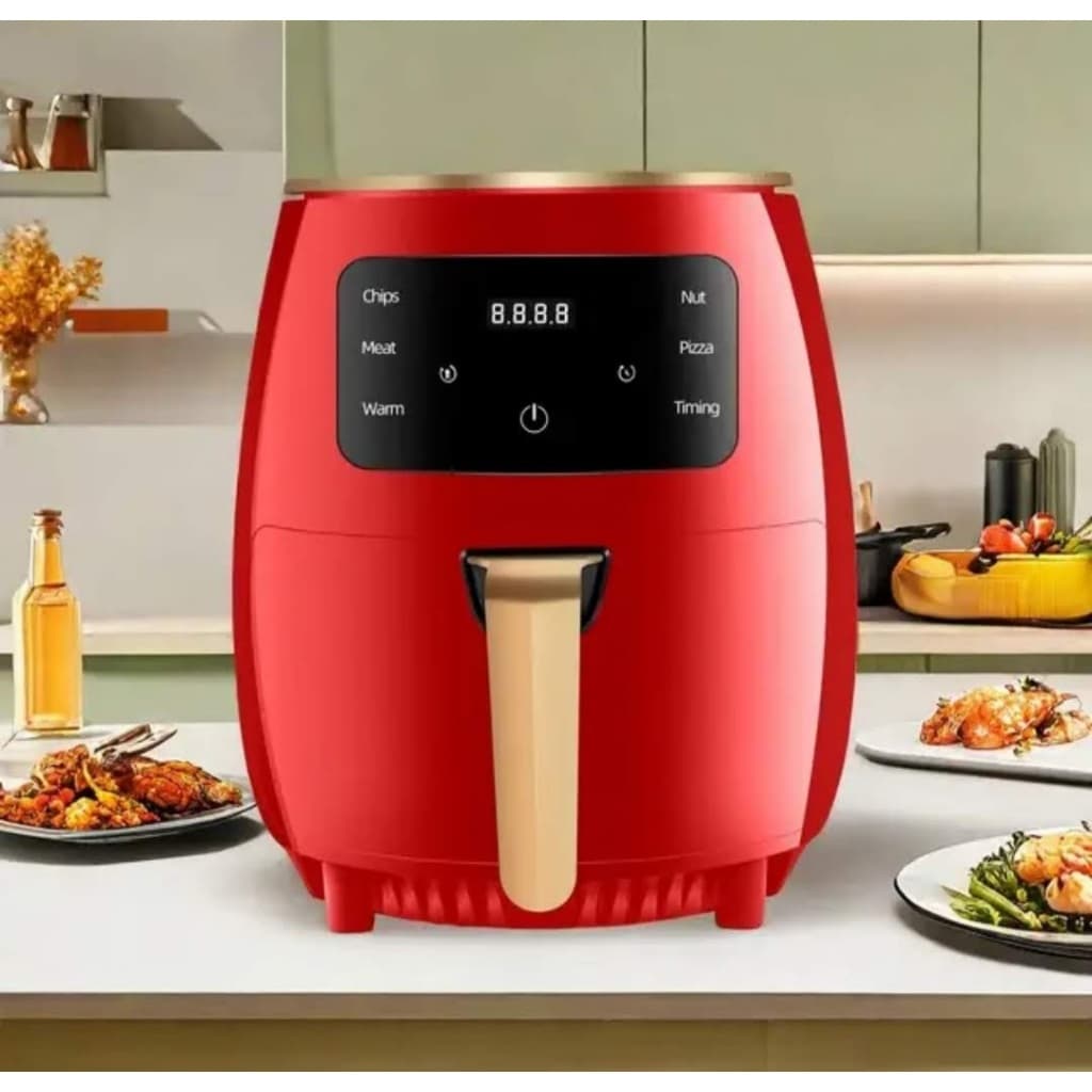 Fritadeira Elétrica Air Fryer 4.5l Painel Touch Digital 127w
