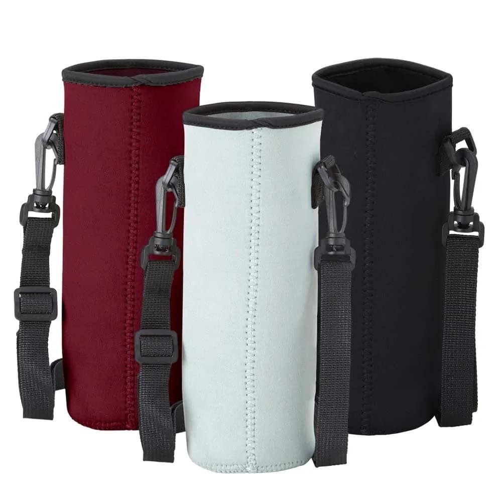 Porta Copo Ou Garrafa Isotérmica Esportiva Água Bolsa com Alça para Academia Carnaval Escola