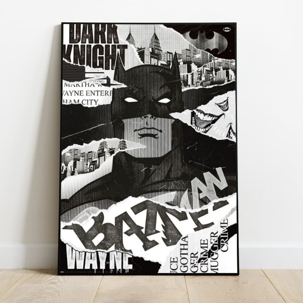 Placa/Quadro Decorativo MDF - Batman